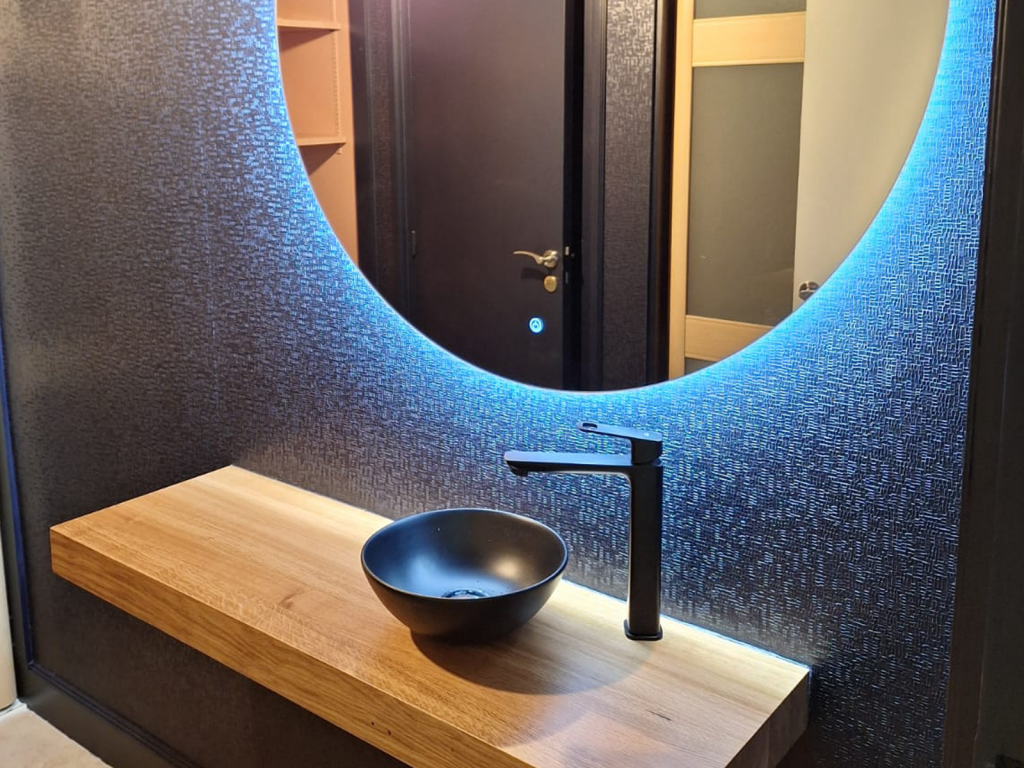 Installation d&rsquo;un miroir